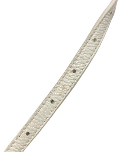 BALENCIAGA（バレンシアガ）BALENCIAGA (バレンシアガ) フォンショルダーポーチ ホワイトの古着・服飾アイテム