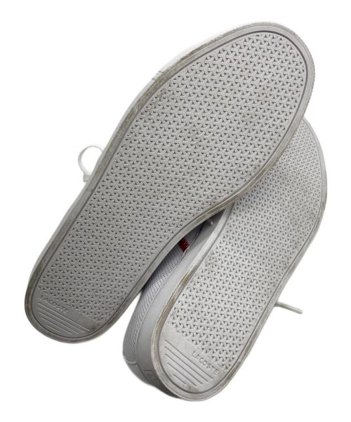 LACOSTE（ラコステ）LACOSTE (ラコステ) スニーカー ホワイト サイズ:27の古着・服飾アイテム