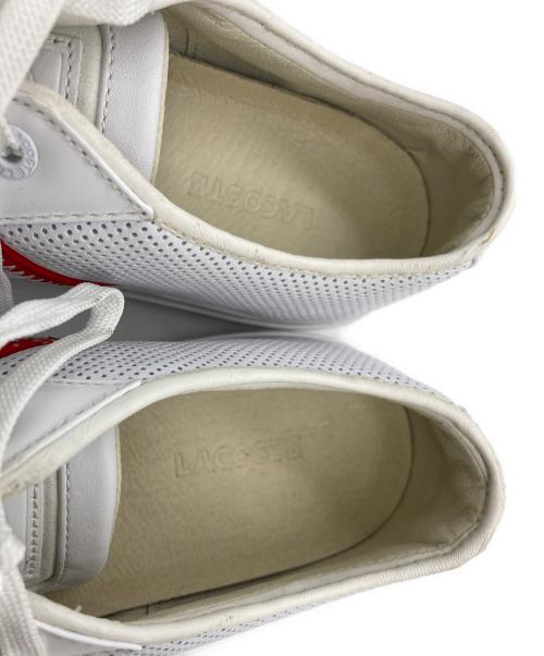 LACOSTE（ラコステ）LACOSTE (ラコステ) スニーカー ホワイト サイズ:27の古着・服飾アイテム