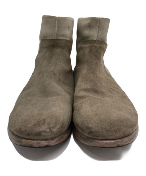 DIESEL（ディーゼル）DIESEL (ディーゼル) スエード切替ブーツ グレー サイズ:SIZE 44の古着・服飾アイテム