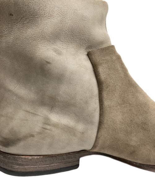 DIESEL（ディーゼル）DIESEL (ディーゼル) スエード切替ブーツ グレー サイズ:SIZE 44の古着・服飾アイテム