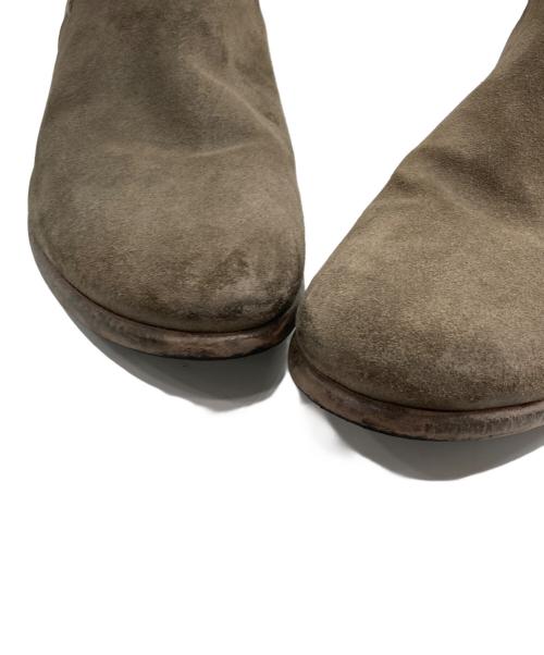 DIESEL（ディーゼル）DIESEL (ディーゼル) スエード切替ブーツ グレー サイズ:SIZE 44の古着・服飾アイテム