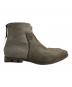 中古・古着 DIESEL (ディーゼル) スエード切替ブーツ グレー サイズ:SIZE 44：9000円