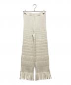 TELMAテルマ）の古着「BAMBOO PANTS」｜アイボリー