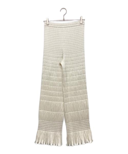 TELMA（テルマ）TELMA (テルマ) BAMBOO PANTS アイボリー サイズ:SIZE 36の古着・服飾アイテム