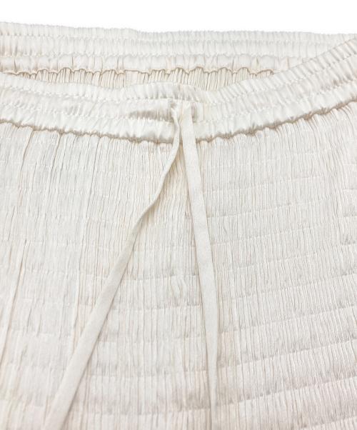 TELMA（テルマ）TELMA (テルマ) BAMBOO PANTS アイボリー サイズ:SIZE 36の古着・服飾アイテム
