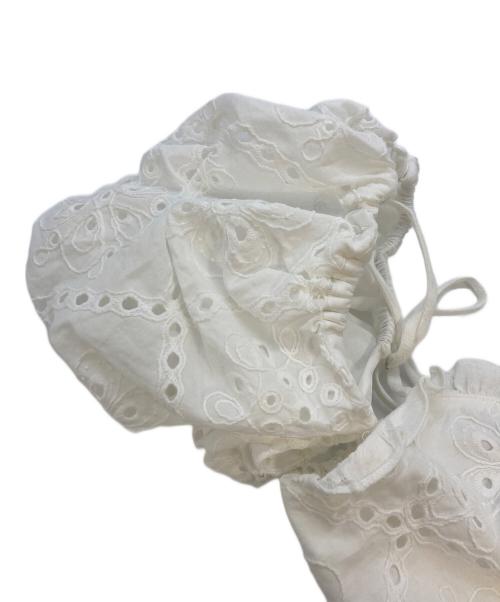 MAISON SPECIAL（メゾンスペシャル）MAISON SPECIAL (メゾンスペシャル) 2way Cotton Puff Sleeve Bustier ホワイト サイズ:SIZE Freeの古着・服飾アイテム