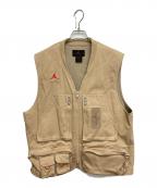JORDAN×cactus jackジョーダン×カクタス・ジャック）の古着「ユーティリティベスト」｜ブラウン