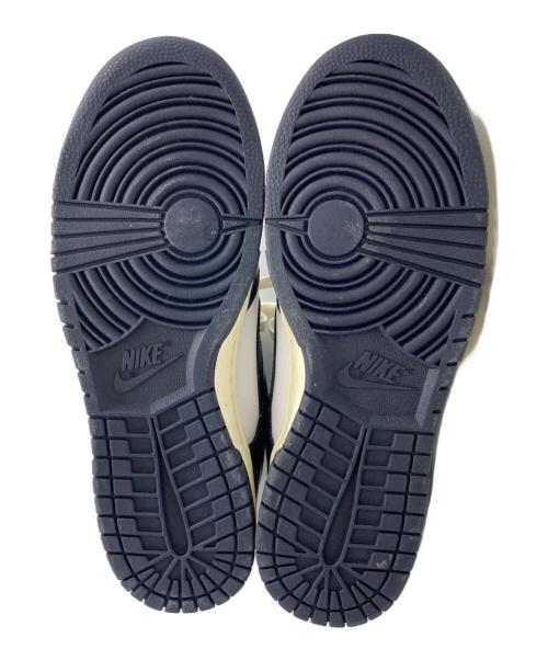 NIKE（ナイキ）NIKE (ナイキ) WMNS DUNK LOW PRM ネイビー×ホワイト サイズ:27.5の古着・服飾アイテム