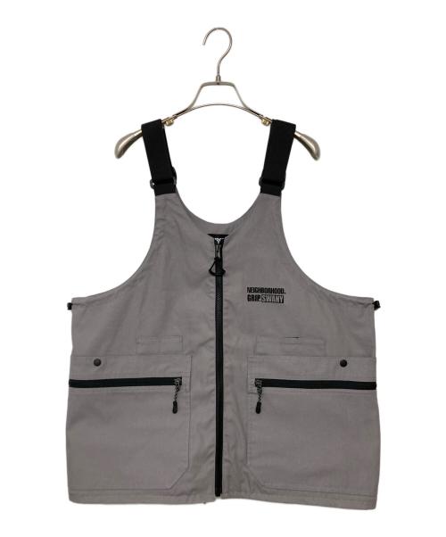 NEIGHBORHOOD（ネイバーフッド）NEIGHBORHOOD (ネイバーフッド) GRIP SWANY (グリップスワニー) GEAR BAG VEST グレー サイズ:SIZE Freeの古着・服飾アイテム