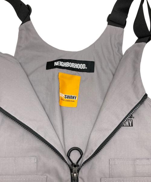 NEIGHBORHOOD（ネイバーフッド）NEIGHBORHOOD (ネイバーフッド) GRIP SWANY (グリップスワニー) GEAR BAG VEST グレー サイズ:SIZE Freeの古着・服飾アイテム