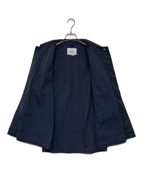 WTAPS（ダブルタップス）WTAPS (ダブルタップス) JUNGLE LS 01 SHIRT ネイビー サイズ:SIZE X 01の古着・服飾アイテム