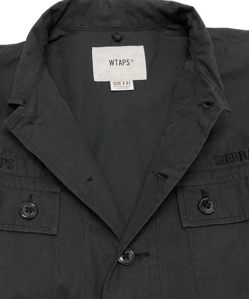 WTAPS（ダブルタップス）WTAPS (ダブルタップス) JUNGLE LS SHIRT ネイビー サイズ:SIZE X 01の古着・服飾アイテム