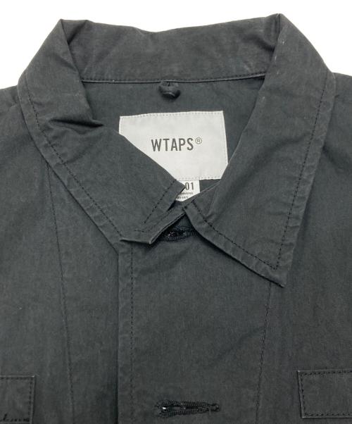 WTAPS（ダブルタップス）WTAPS (ダブルタップス) JUNGLE LS SHIRT ネイビー サイズ:SIZE X 01の古着・服飾アイテム
