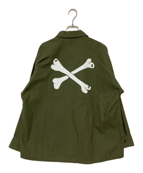 WTAPS（ダブルタップス）WTAPS (ダブルタップス) NEIGHBORHOOD (ネイバーフッド) JUNGLE LS カーキ サイズ:SIZE X 01の古着・服飾アイテム