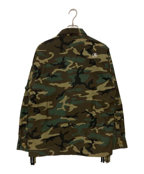 WTAPS（ダブルタップス）WTAPS (ダブルタップス) Richardson (リチャードソン) BUDS LS COTTON RIPSTOP CAMO カーキ サイズ:SIZE X 02の古着・服飾アイテム