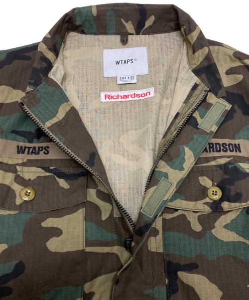 WTAPS（ダブルタップス）WTAPS (ダブルタップス) Richardson (リチャードソン) BUDS LS COTTON RIPSTOP CAMO カーキ サイズ:SIZE X 02の古着・服飾アイテム