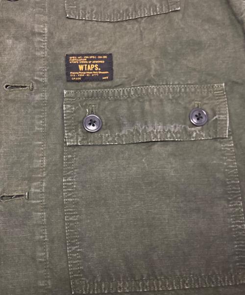 WTAPS（ダブルタップス）WTAPS (ダブルタップス) クロスボーンシャツ カーキ サイズ:SIZE 2の古着・服飾アイテム