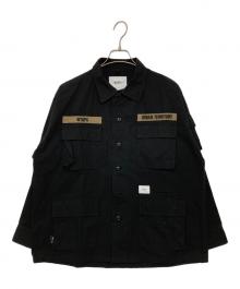 WTAPS（ダブルタップス）の古着「JUNGLE LS/NYCO.RIPSTOP.CORDURA」｜ブラック