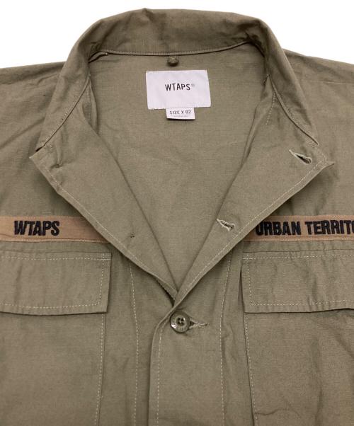WTAPS（ダブルタップス）WTAPS (ダブルタップス) JUNGLE 02/LS/COTTON.RIPSTOP カーキ サイズ:SIZE X 02の古着・服飾アイテム