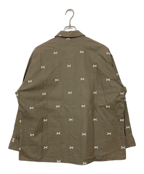 WTAPS（ダブルタップス）WTAPS (ダブルタップス) JUNGLE 01/LS/COTTON.OXFORD.TEXTILE ベージュ サイズ:SIZE X 02の古着・服飾アイテム