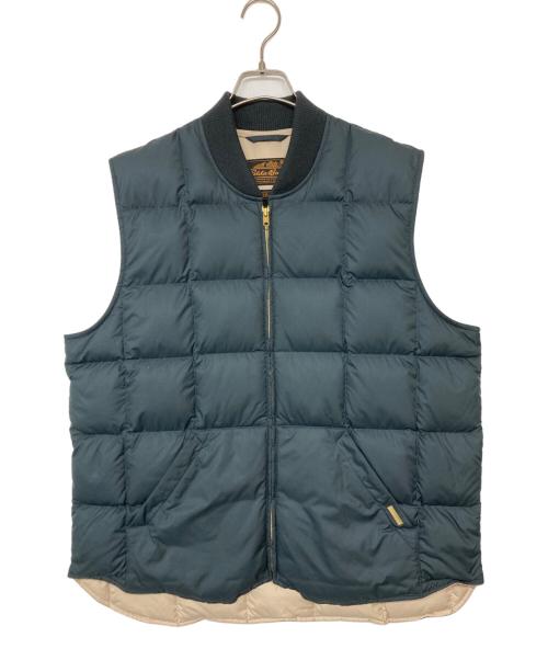 Eddie Bauer（エディーバウアー）Eddie Bauer　 (エディーバウアー) JJJJound (ジョウンド) ダウンベスト グレー サイズ:Lの古着・服飾アイテム