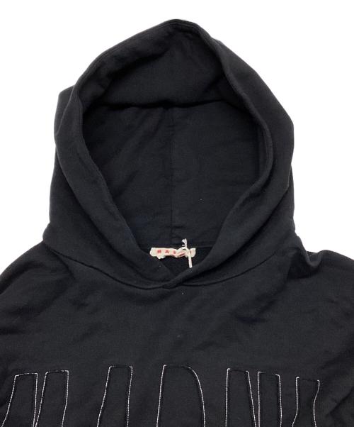 MARNI（マルニ）MARNI (マルニ) LOOPBACK SWEAT HOODIE ブラック サイズ:SIZE 54の古着・服飾アイテム
