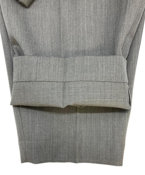 MARNI（マルニ）MARNI (マルニ) ウールギャバジンシャーリング1Pテーパードパンツ グレー サイズ:SIZE 50の古着・服飾アイテム