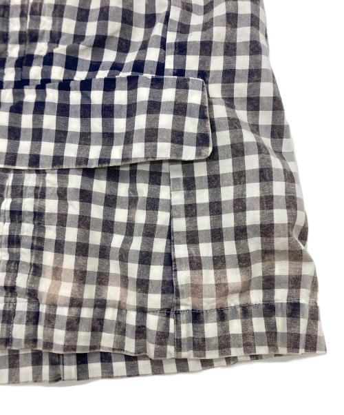 COMME des GARCONS COMME des GARCONS（コムデギャルソン コムデギャルソン）COMME des GARCONS COMME des GARCONS (コムデギャルソン コムデギャルソン) 製品染ギンガムチェックジャケット グレー×ネイビー サイズ:SIZE Sの古着・服飾アイテム