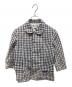 COMME des GARCONS COMME des GARCONS（コムデギャルソン コムデギャルソン）の古着「製品染ギンガムチェックジャケット」｜グレー×ネイビー