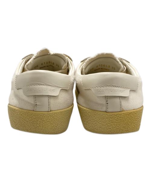 Saint Laurent Paris（サンローランパリ）Saint Laurent Paris (サンローランパリ) コートクラシックスニーカー ベージュ サイズ:SIZE 35の古着・服飾アイテム