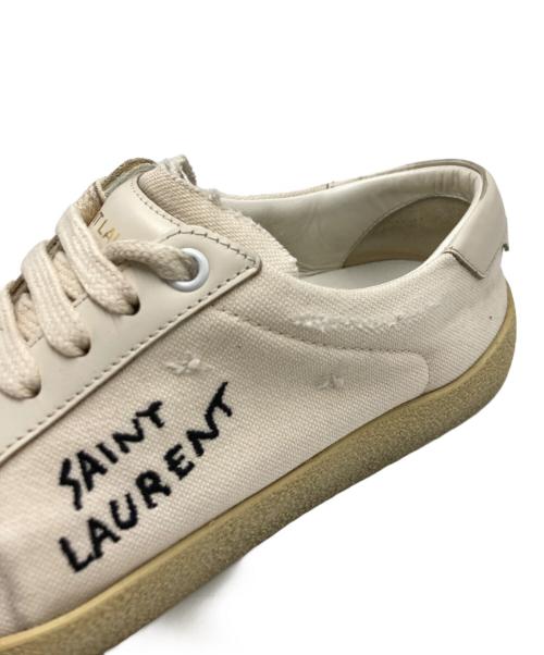 Saint Laurent Paris（サンローランパリ）Saint Laurent Paris (サンローランパリ) コートクラシックスニーカー ベージュ サイズ:SIZE 35の古着・服飾アイテム