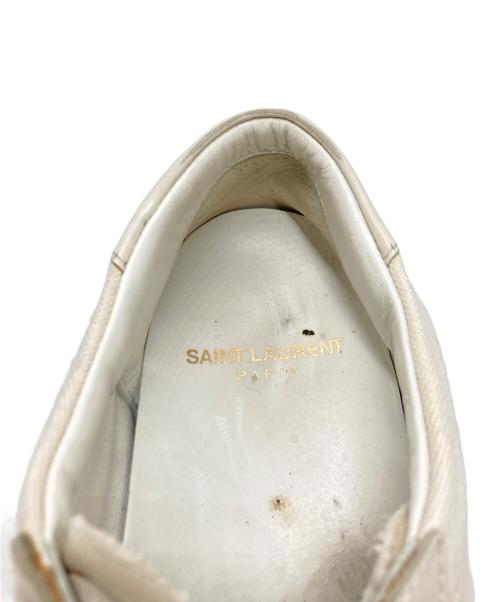 Saint Laurent Paris（サンローランパリ）Saint Laurent Paris (サンローランパリ) コートクラシックスニーカー ベージュ サイズ:SIZE 35の古着・服飾アイテム