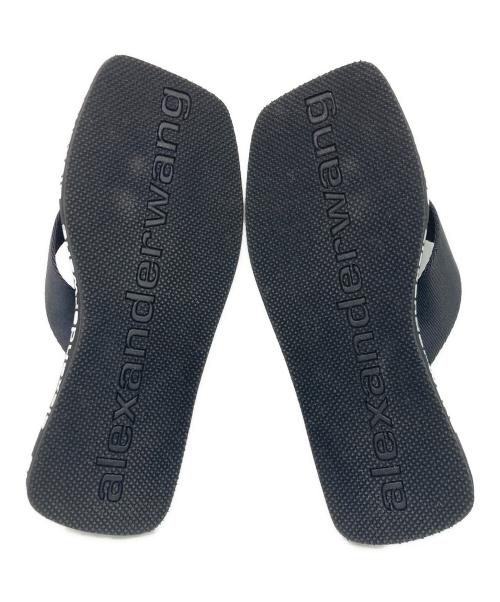 ALEXANDER WANG（アレキサンダー・ワン）ALEXANDER WANG (アレキサンダー・ワン) AW Flip Flop Webbing ブラック サイズ:35の古着・服飾アイテム