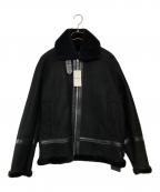 STUDIOUSステュディオス）の古着「B-3ムートンジャケット」｜ブラック