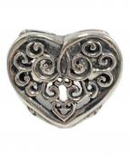 BILL WALL LEATHERビルウォールレザー）の古着「トライバルハートリング」｜シルバー