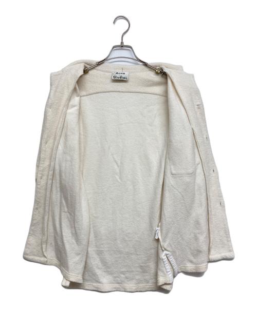 Acne studios（アクネ ストゥディオズ）Acne studios (アクネ ストゥディオズ) オープンカラーパイルシャツ アイボリー サイズ:SIZE Sの古着・服飾アイテム