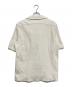 Acne studios (アクネ ストゥディオズ) オープンカラーパイルシャツ アイボリー サイズ:SIZE S：8000円