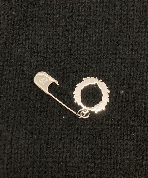 RAF SIMONS（ラフシモンズ）RAF SIMONS (ラフシモンズ) FRED PERRY (フレッドペリー) ニットベスト ブラック サイズ:SIZE Mの古着・服飾アイテム