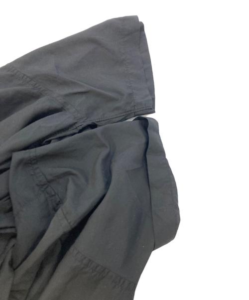 BLACK COMME des GARCONS（ブラックコムデギャルソン）BLACK COMME des GARCONS (ブラックコムデギャルソン) 丸襟 半袖シャツ ブラック サイズ:SIZE Mの古着・服飾アイテム