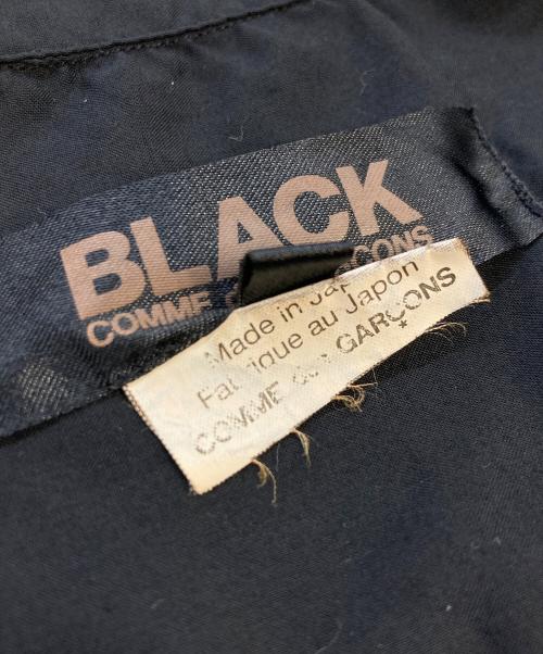 BLACK COMME des GARCONS（ブラックコムデギャルソン）BLACK COMME des GARCONS (ブラックコムデギャルソン) 丸襟 半袖シャツ ブラック サイズ:SIZE Mの古着・服飾アイテム