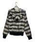 JOHN GALLIANO (ジョンガリアーノ) ボーダー ジップパーカー グレー サイズ:M：13000円