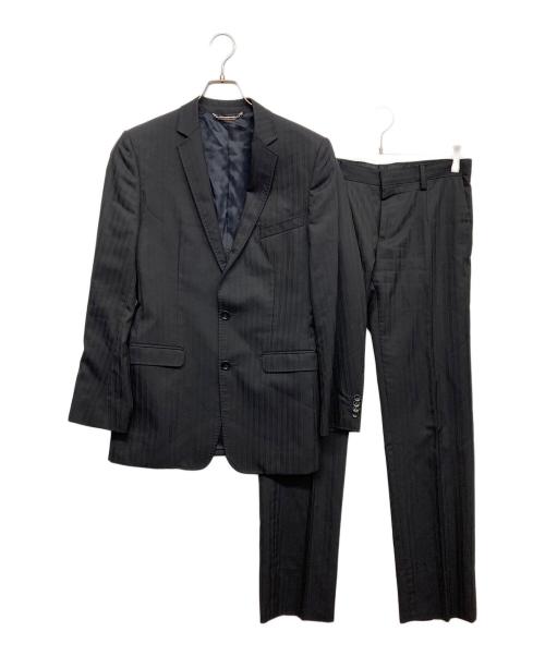 DOLCE & GABBANA（ドルチェ＆ガッバーナ）DOLCE & GABBANA (ドルチェ＆ガッバーナ) セットアップスーツ ブラック サイズ:44の古着・服飾アイテム