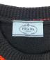 中古・古着 PRADA (プラダ) ウール カシミヤ ショートスリーブニット ブラック サイズ:SIZE38：16000円