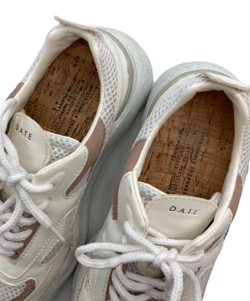 D.A.T.E.（デイト）D.A.T.E. (デイト) FUGA スニーカー ホワイト サイズ:24.5の古着・服飾アイテム