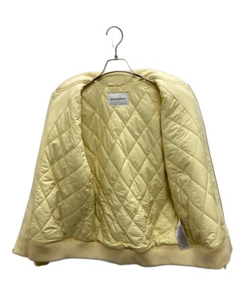 marimekko（マリメッコ）marimekko (マリメッコ) Monumentti Solid コート イエロー サイズ:Sの古着・服飾アイテム