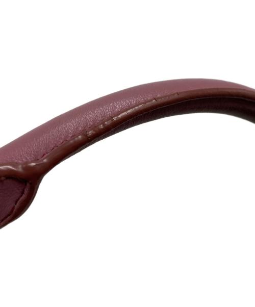 MIU MIU（ミュウミュウ）MIU MIU (ミュウミュウ) ナッパクリスタル ショルダーバッグ ピンクの古着・服飾アイテム