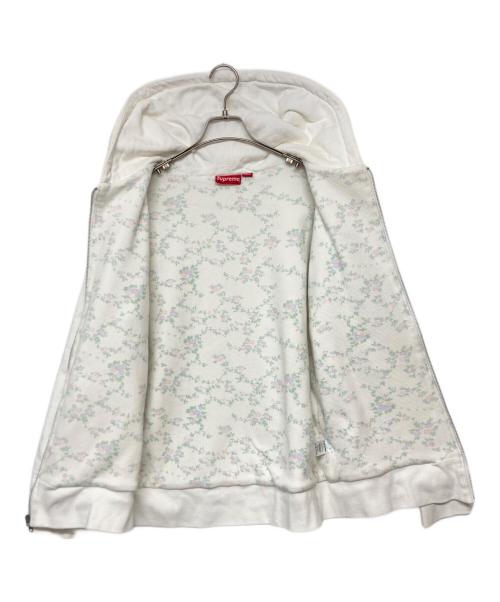 SUPREME（シュプリーム）SUPREME (シュプリーム) Small Box Thermal Zip Up Sweat ホワイト サイズ:SIZE Mの古着・服飾アイテム