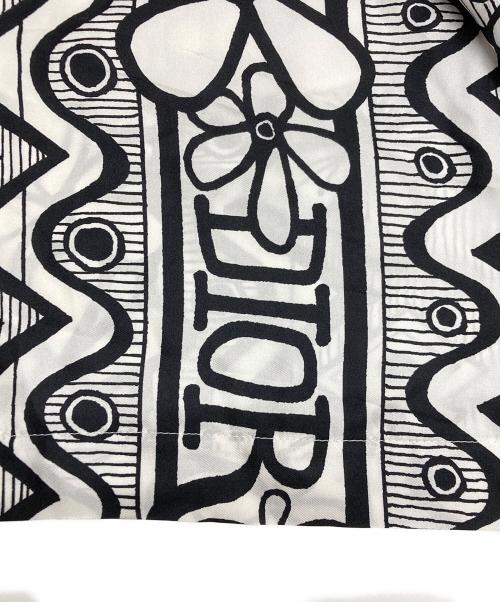 Dior（ディオール）Dior (ディオール) Shawn Stussy (ショーン・ステューシー) ハーフパンツ ホワイト×ブラック サイズ:SIZE 50の古着・服飾アイテム