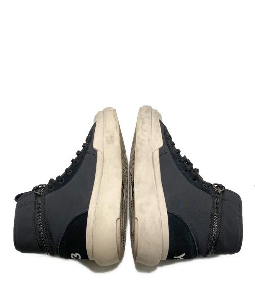 Y-3（ワイスリー）Y-3 (ワイスリー) AJATU COURT HIGH/ハイカットスニーカー ブラック サイズ:SIZE US9．5の古着・服飾アイテム